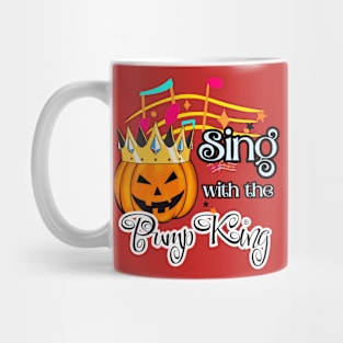 Harmonious Harvest: Sing with The PumpKing Mug